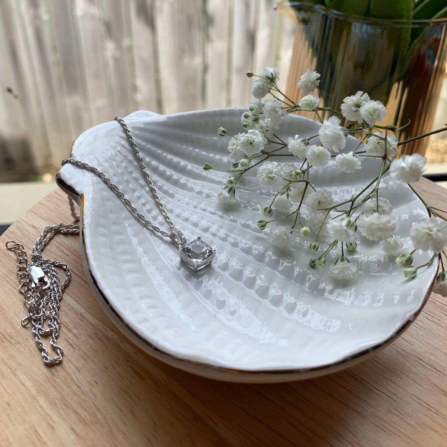 Aura Lumina Pendant - Silver