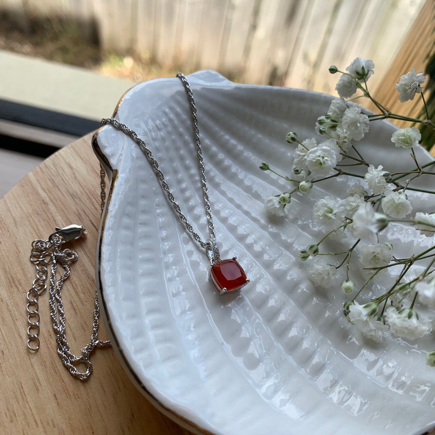 Aura Lumina Pendant - Silver