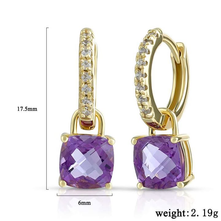 Aura Lumina Danglers - Silver