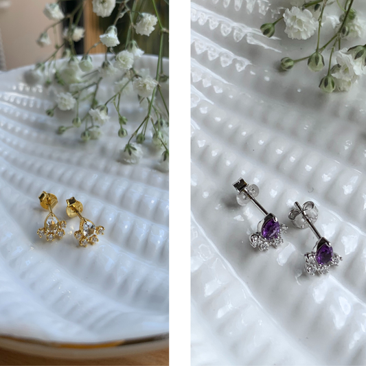 Aura Drop Duality Stud Set