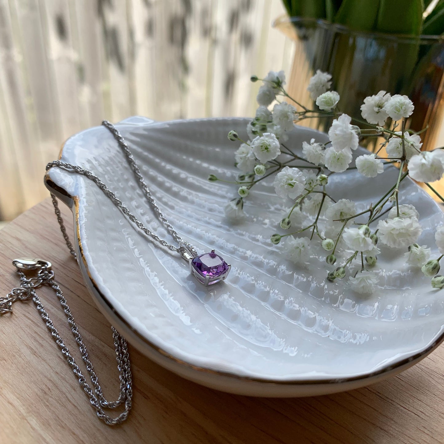 Aura Lumina Pendant - Silver